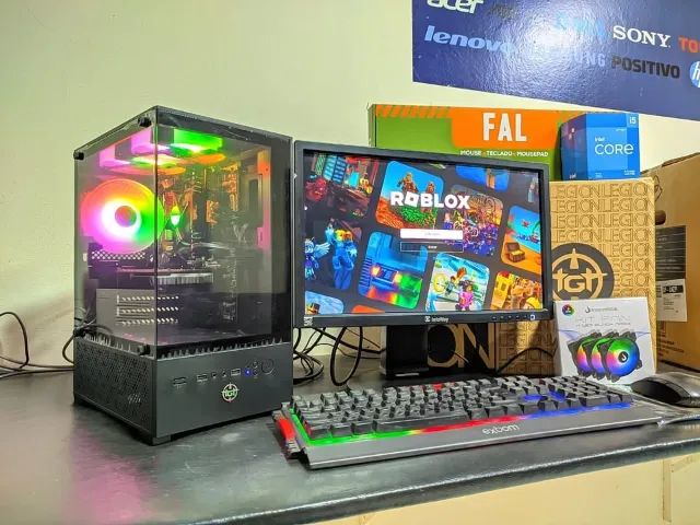 Pc Gamer + Monitor 24pl Gta 5 Csgo Cod warzone