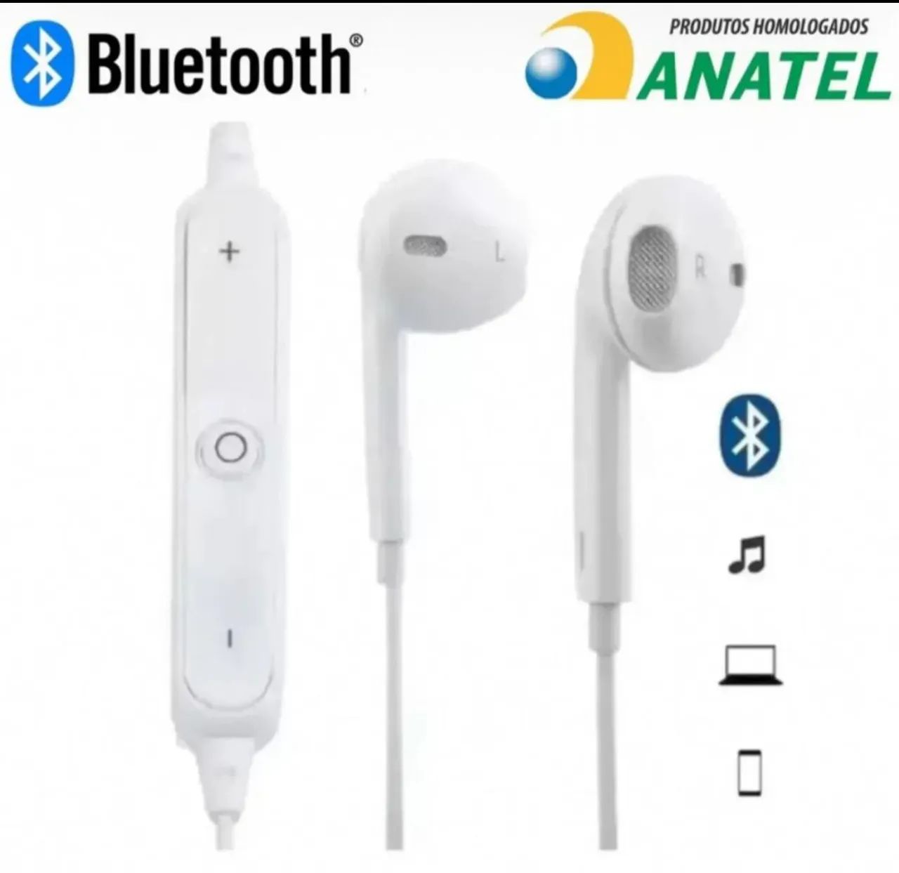 Fone de ouvido Bluetooth S6 Altomex