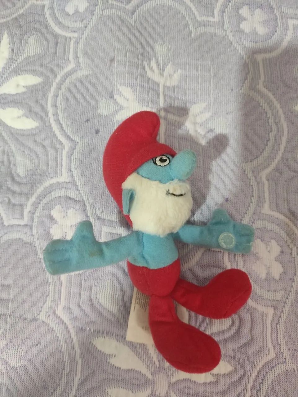Kit pelúcias antigas os Smurfs agarradinho mcdonalds