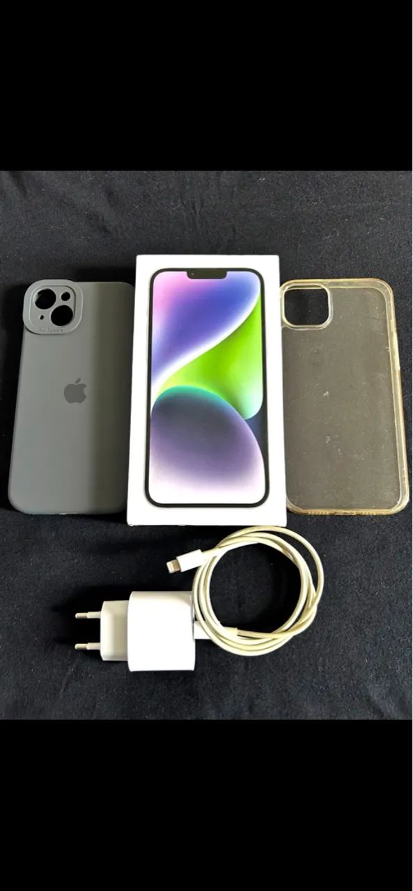 iPhone 14 Plus lilás 128gb - Foto 5