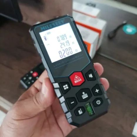 Trena laser digital profissional, 100m - Milessey (Nova) - Foto 4