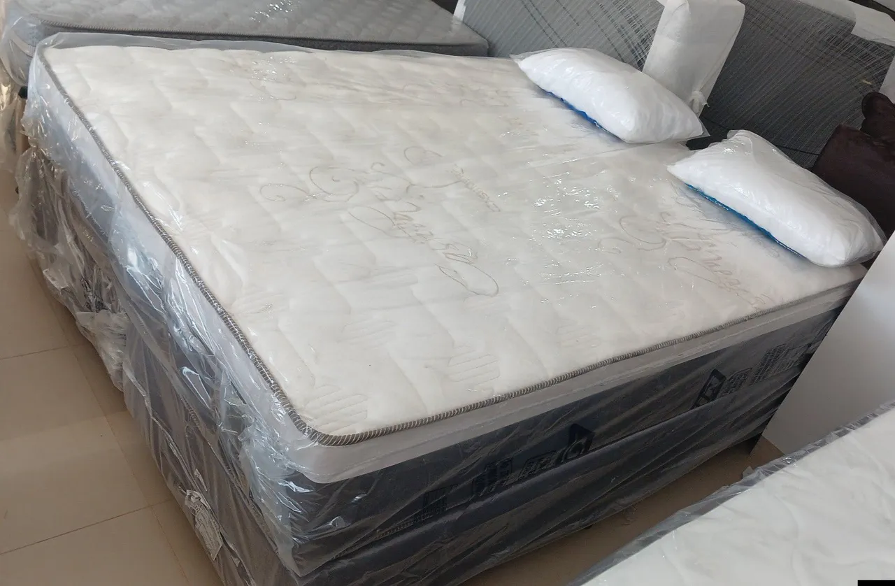 Cama Gazin 1.58 x 1.93 parcelamos no Carnê -Novo
