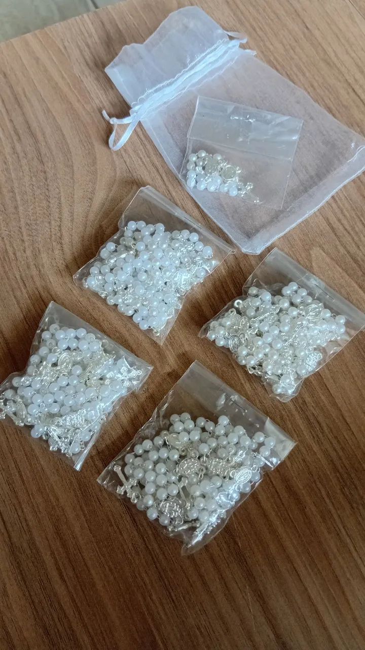 50 mini terços para lembrancinhas - Foto 2