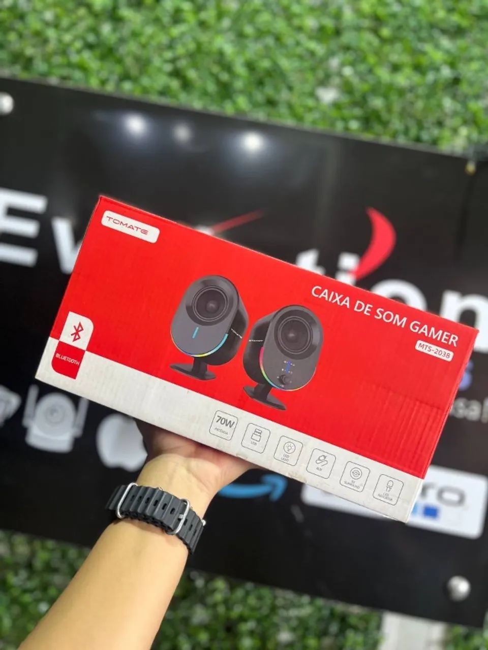 Caixa de Som Gamer MTS-2038 TOMATE 