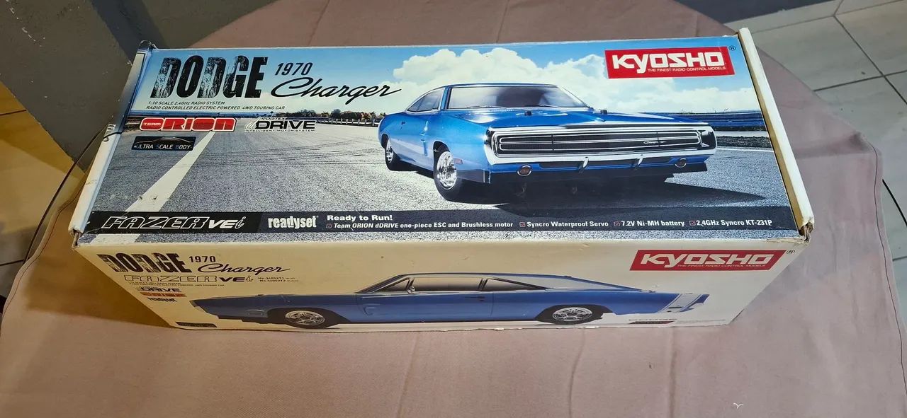  Dodge Charger 1970 Kyosho - R/C Importado  - Foto 6