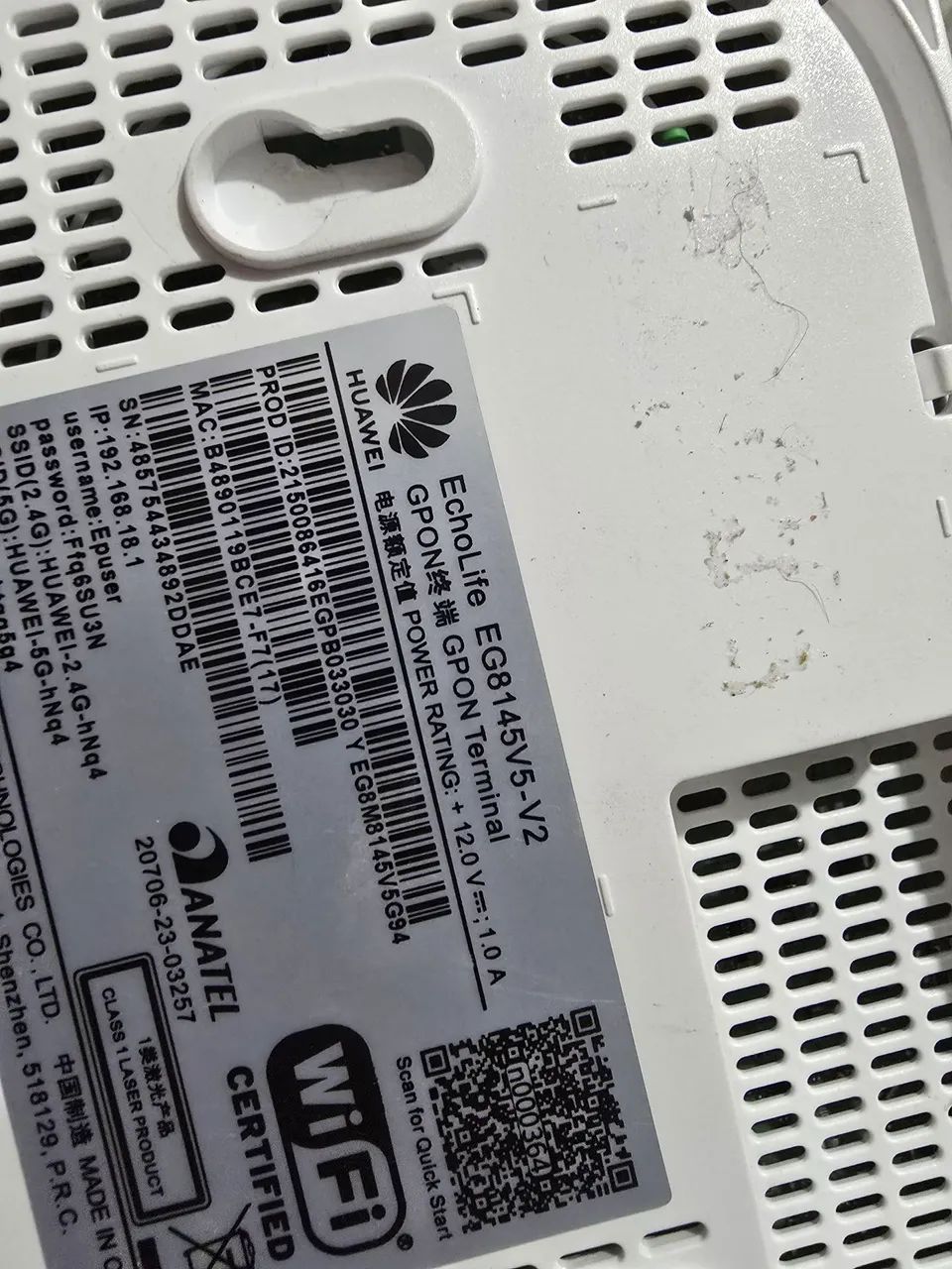 5 Roteador Huawei gpon  - Foto 2