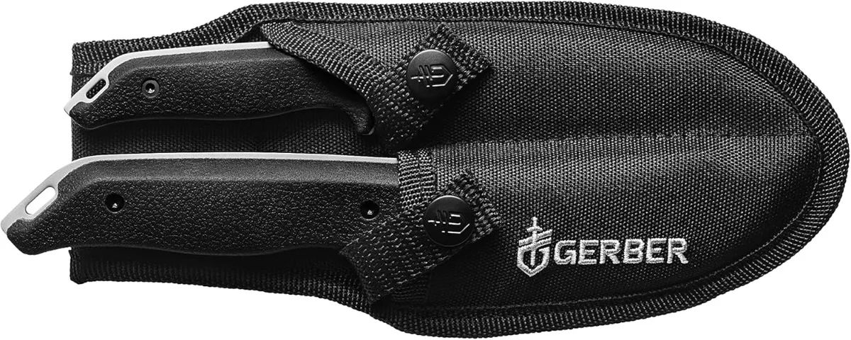 Kit De Facas De Caça Moment Field Black Gerber 31-002218 Preto - Foto 3