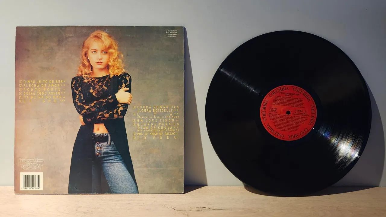 Disco de Vinil - Angelica - Meu Jeito de Ser - 1993 - Foto 2