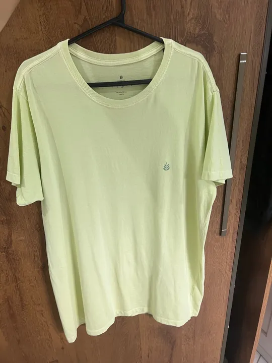 Camisa florest verde claro