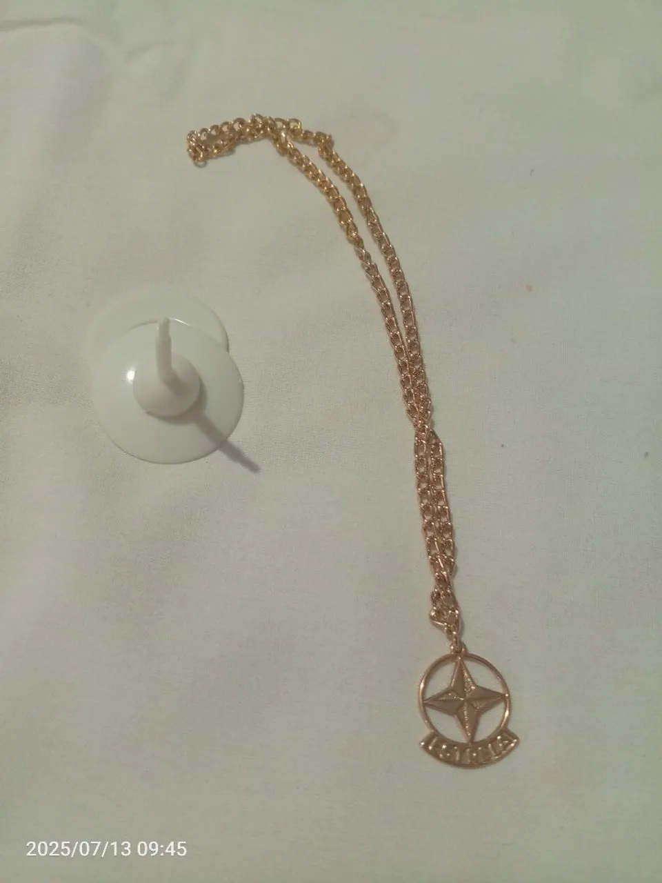 Kit colar e chupeta do meu bebê da estrela
