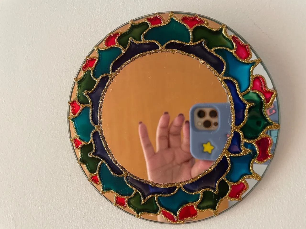 1 mandala de vidro grande 90 cm e 3 pequenas - Foto 5