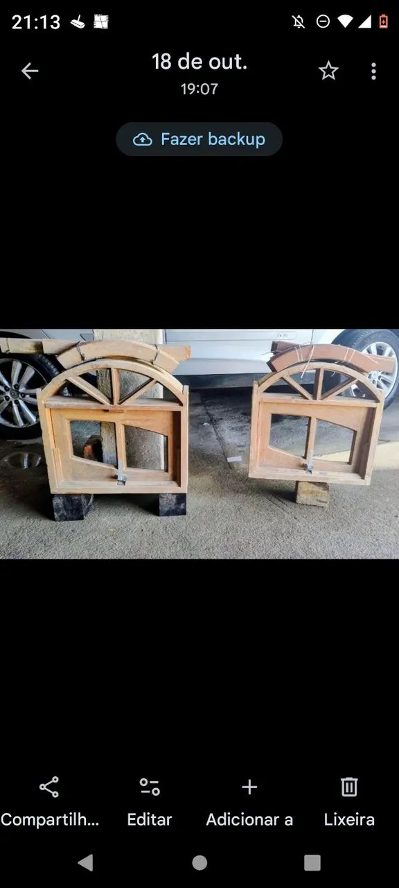 ? Vendo  janela colonial para banheiro Nova 60 x 60 ? 350,00 cada  - Foto 3