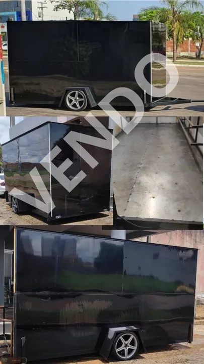 Trailer food truck