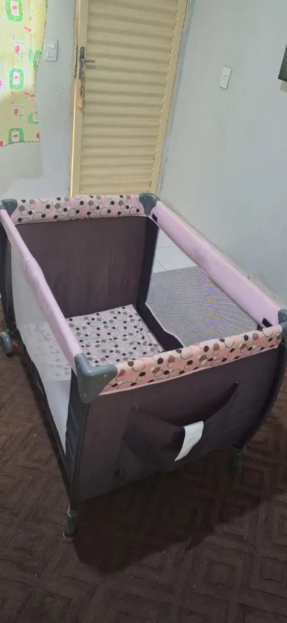Vendo berço retrátil menina - Foto 3