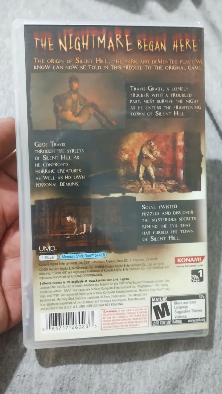 Silent Hill Origins PSP  - Foto 2