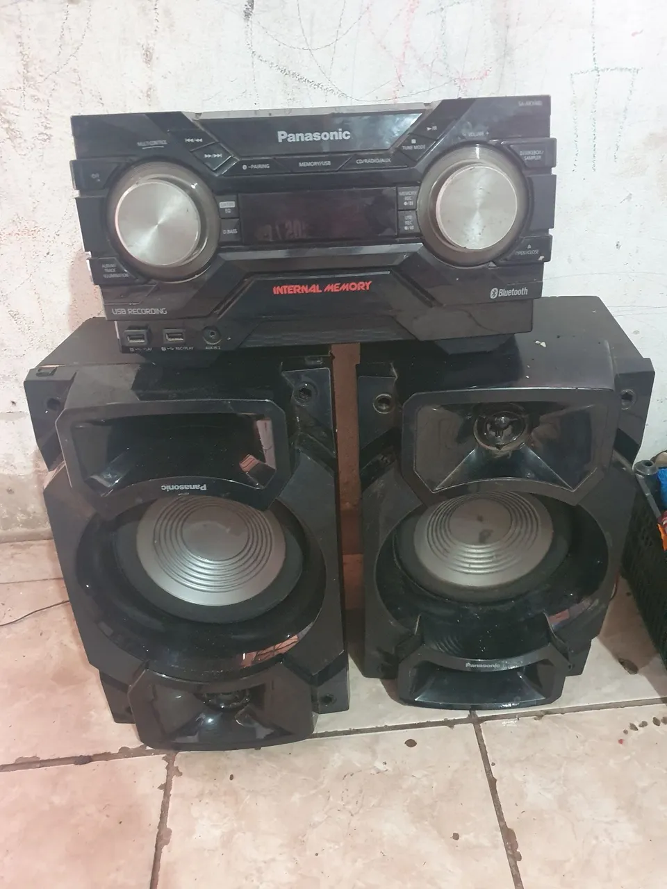 Mini System Panasonic com Bluetooth e USB