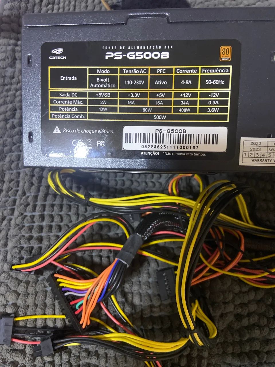 Fonte C3Tech 500w  - Foto 2