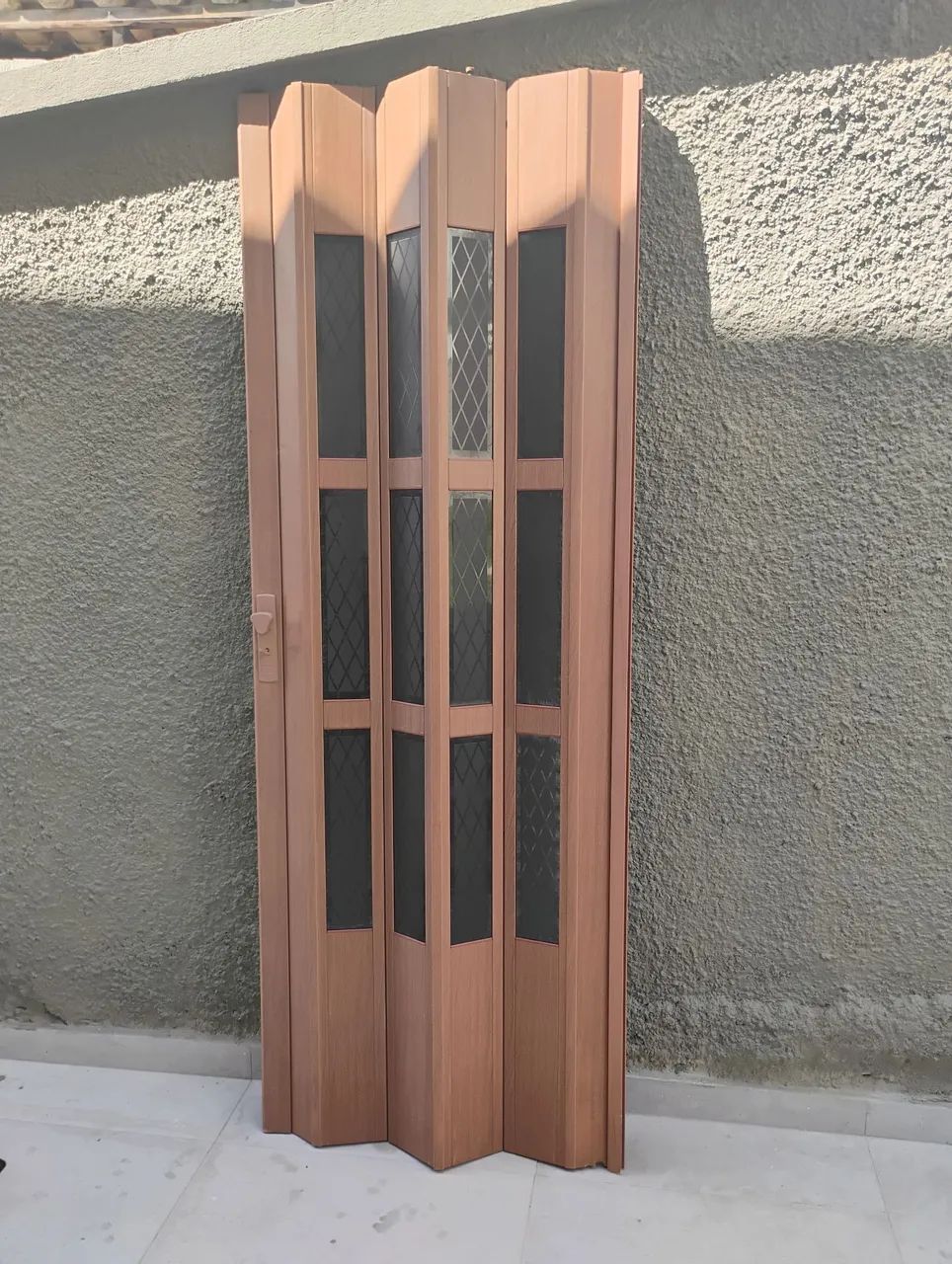 Porta Sanfonada 2,10 x 80 cm Cerejeira - Foto 5