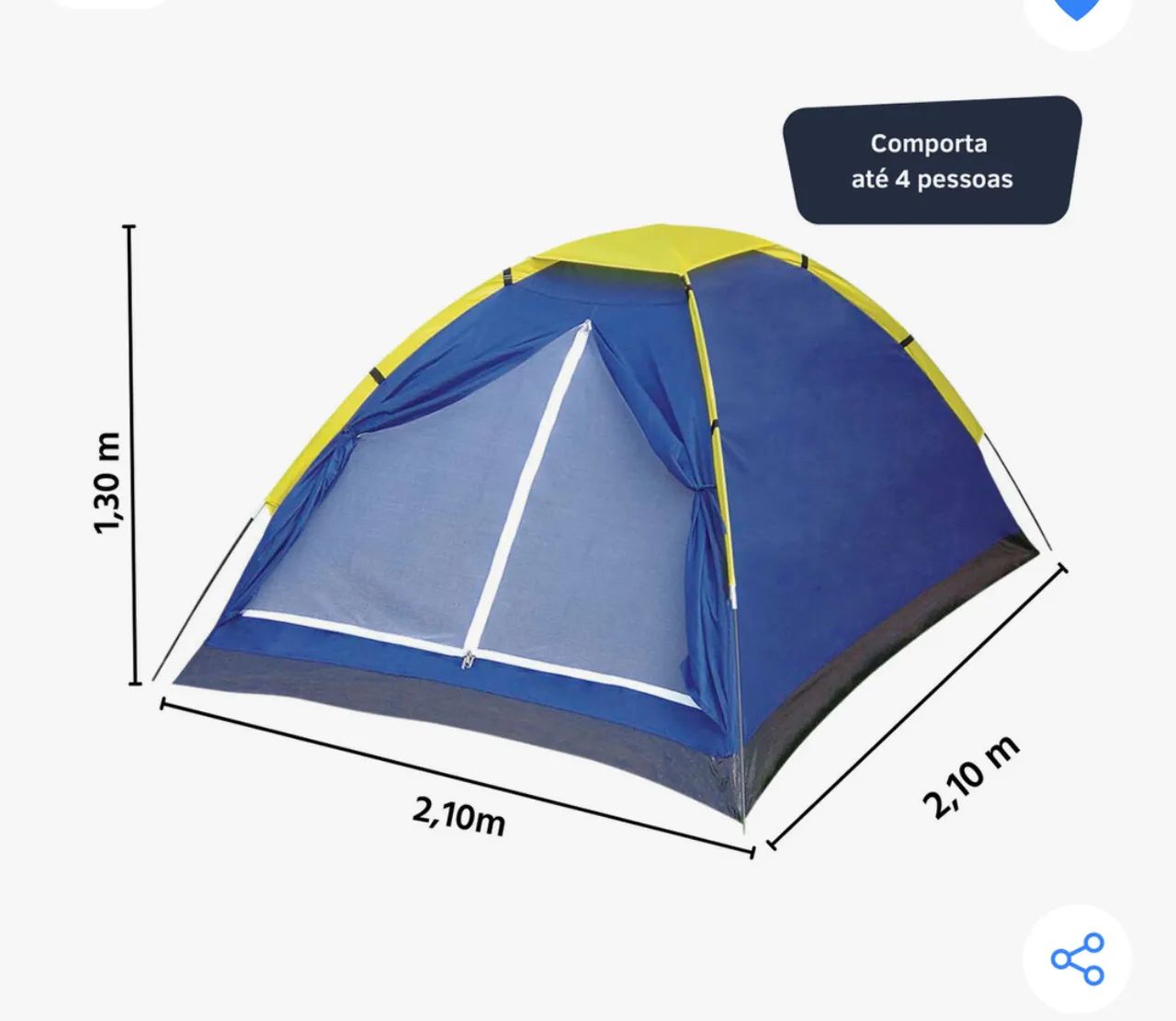 BARRACA DE CAMPING PARA ALUGAR