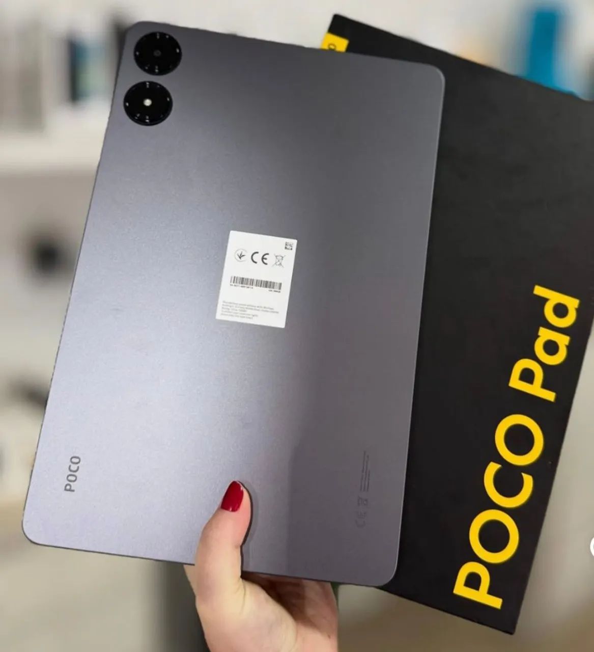 Xiaomi Tablet Poco PAD 256GB 8GB -- Garantia + Nota Fiscal