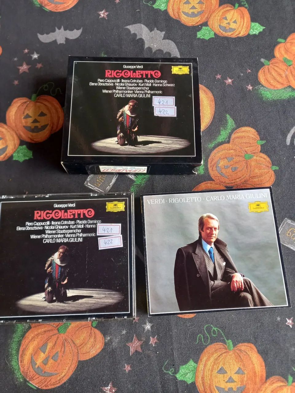 Boxset ópera Rigoletto importado 1983