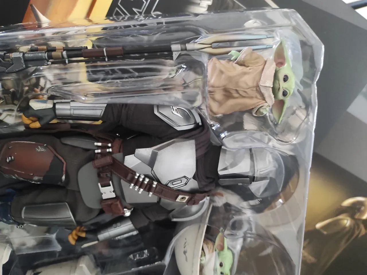 Hot Toys the Mandalorian And The Child Baby Yoda Grogu Mando star wars Darth Vader Luke - Foto 3