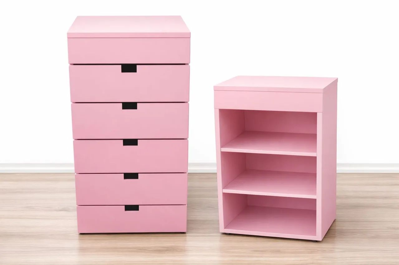 Cômoda+ Prateleira Infantil 