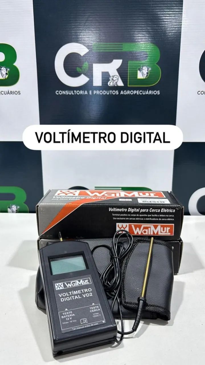 VOLTÍMETROS DIGITAL PARA CERCA ELÉTRICA RURAL - Foto 2