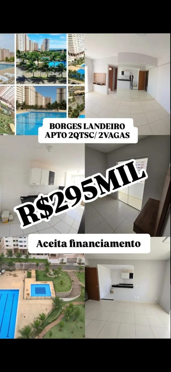 BORGES LANDEIRO GARDEN 2QTS VARANDA NASCENTE VISTA LAZER 2VGS COBERTAS