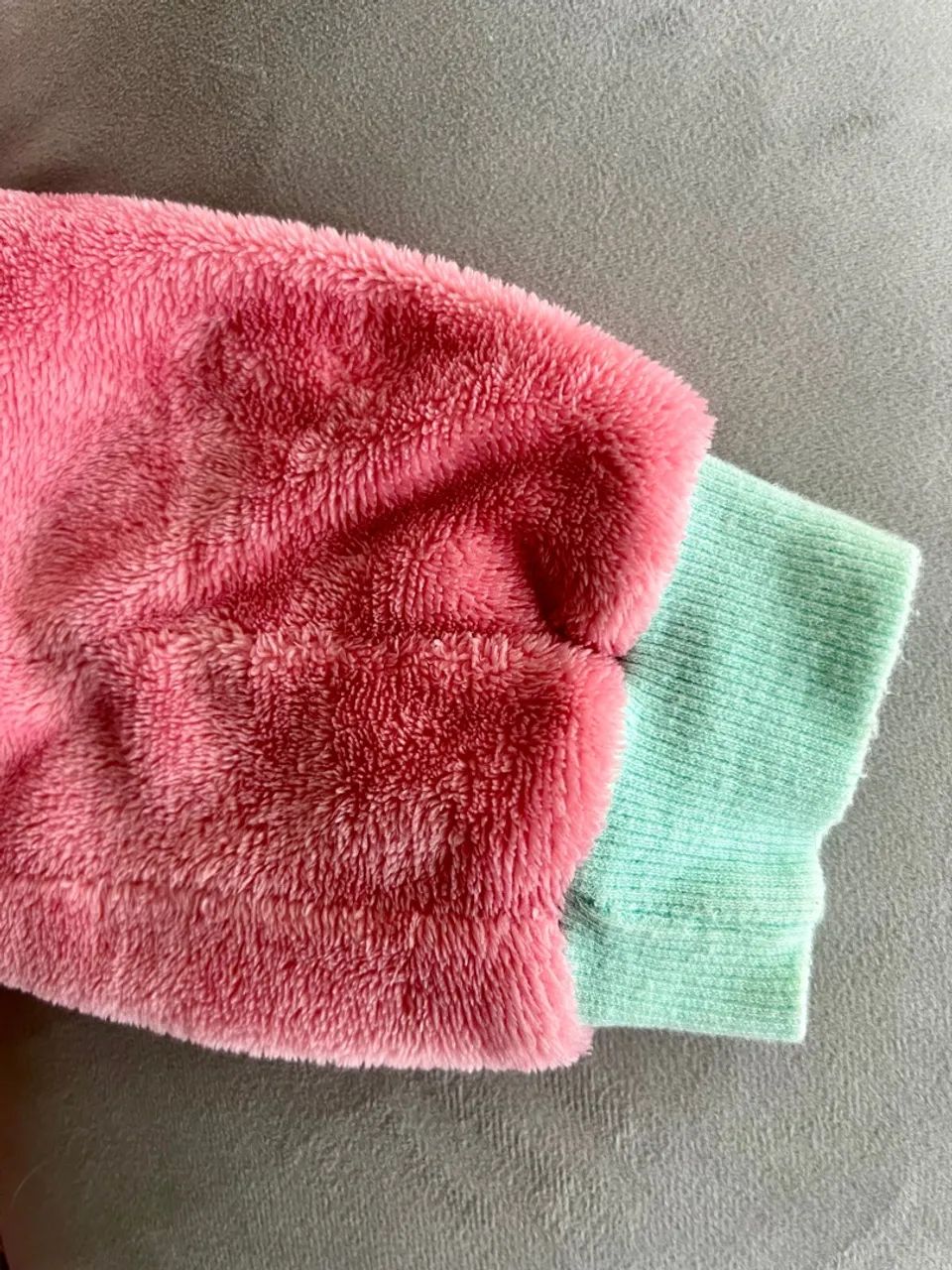 Macacão pijama de Pelúcia Infantil de Gatinho - Foto 4