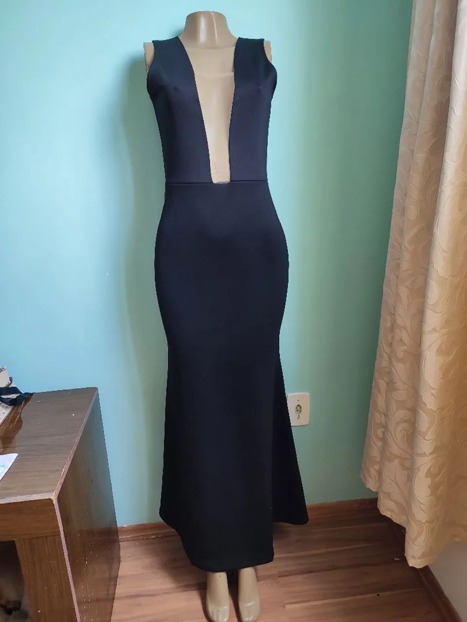 Vestido preto longo  - Foto 3