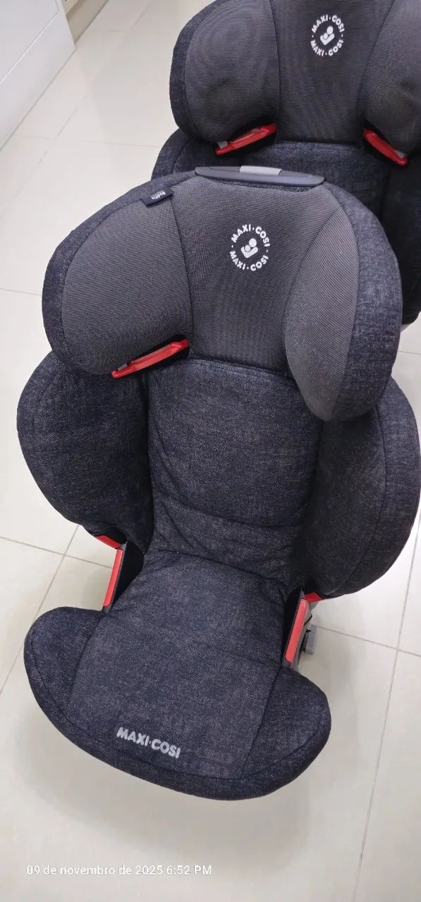 2x Cadeirinha com Isofix Rodifix AirProtect 15 a 36 Kg Maxi-Cosi, Nomad Black - Foto 5
