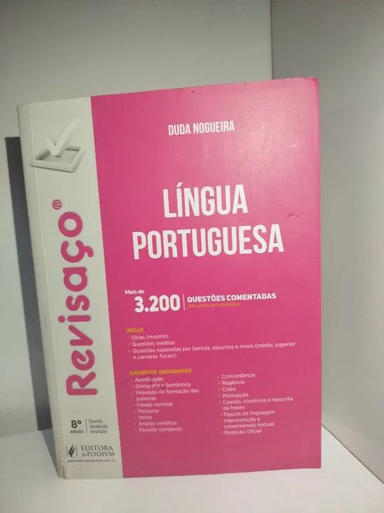 Livro de Português com 3200 questões 