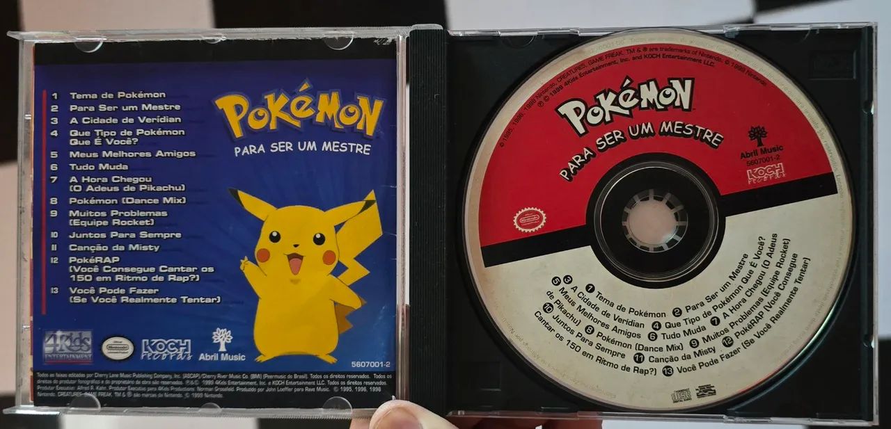 CD Pokémon - Para Ser Um Mestre - Foto 2