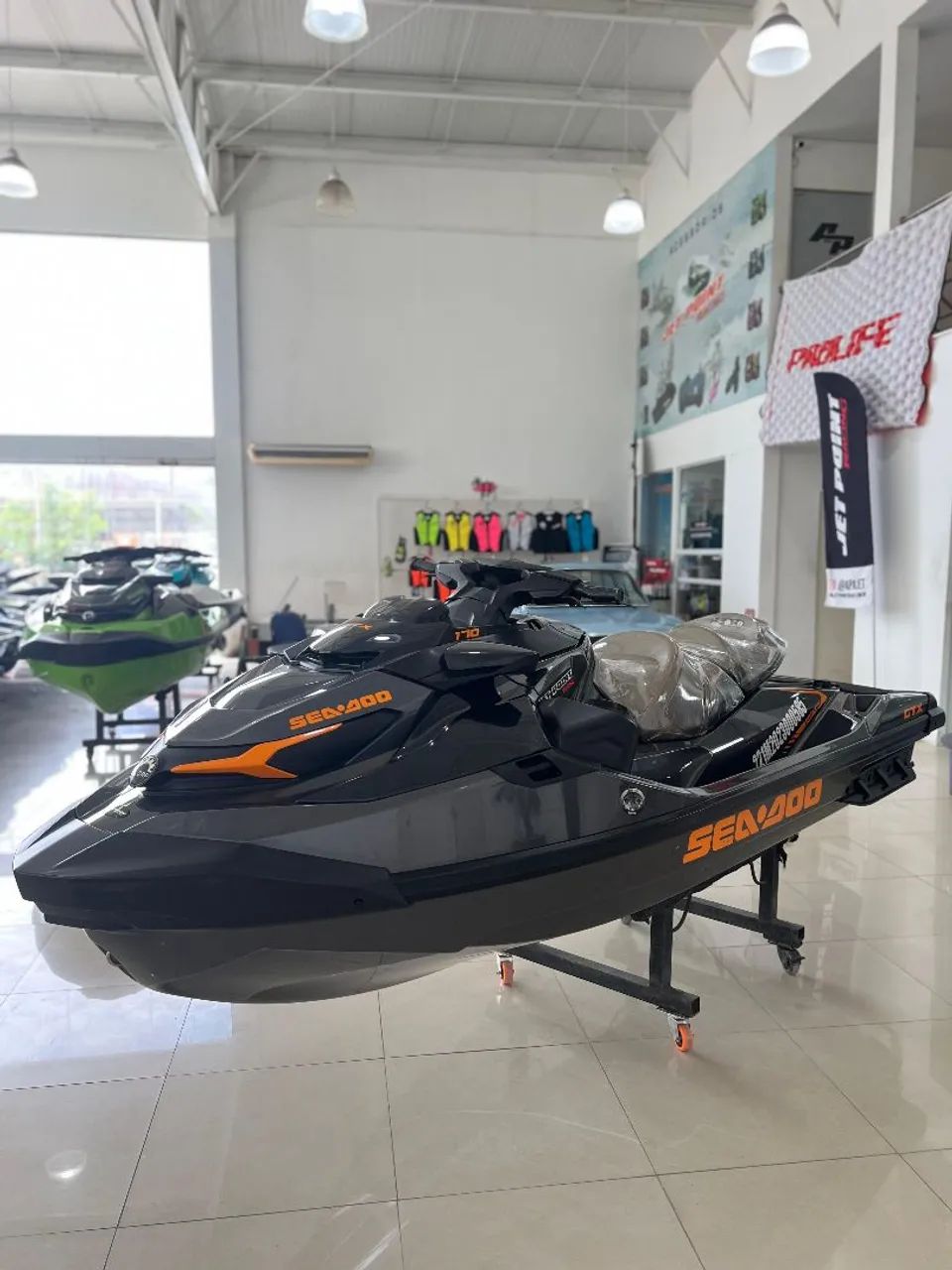 JET SKI SEA DOO GTX 170 2022, Casco ST-3, Som Original, Revisado, TROCO/PARCELO 36x - Foto 3