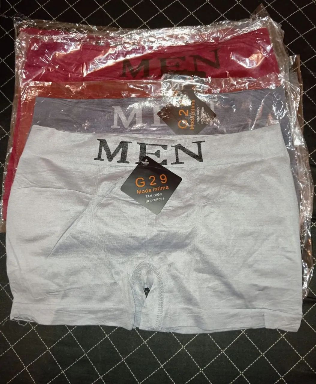 5 Cuecas Box Masculino (MEN)