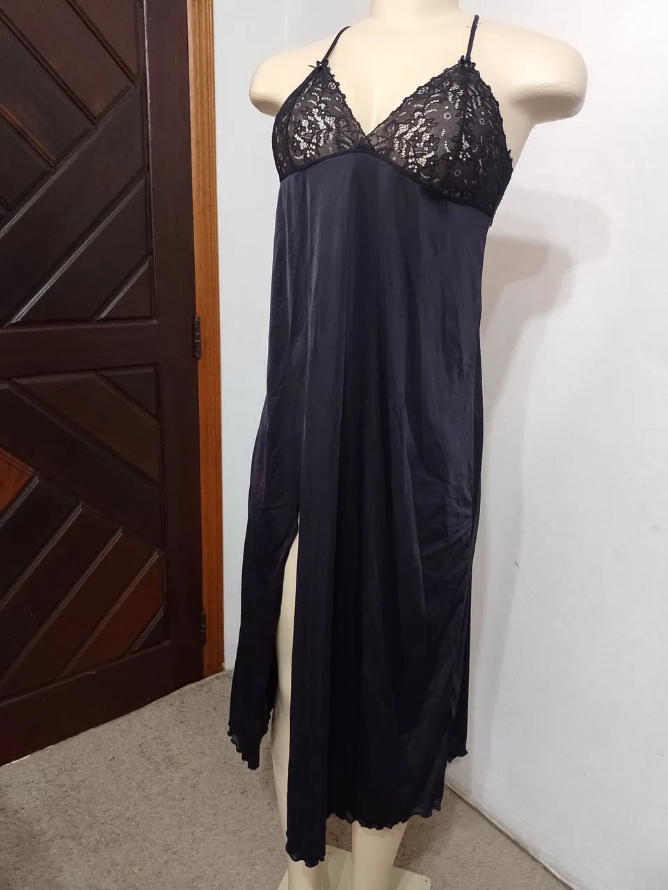 Camisola longa Preta Demillus - M