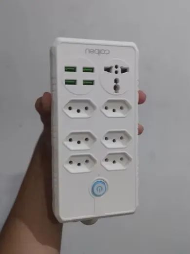 extensão tomada usb plug?filtro de linha para pc?extensão eletrica cor branco  lacrado - Foto 5