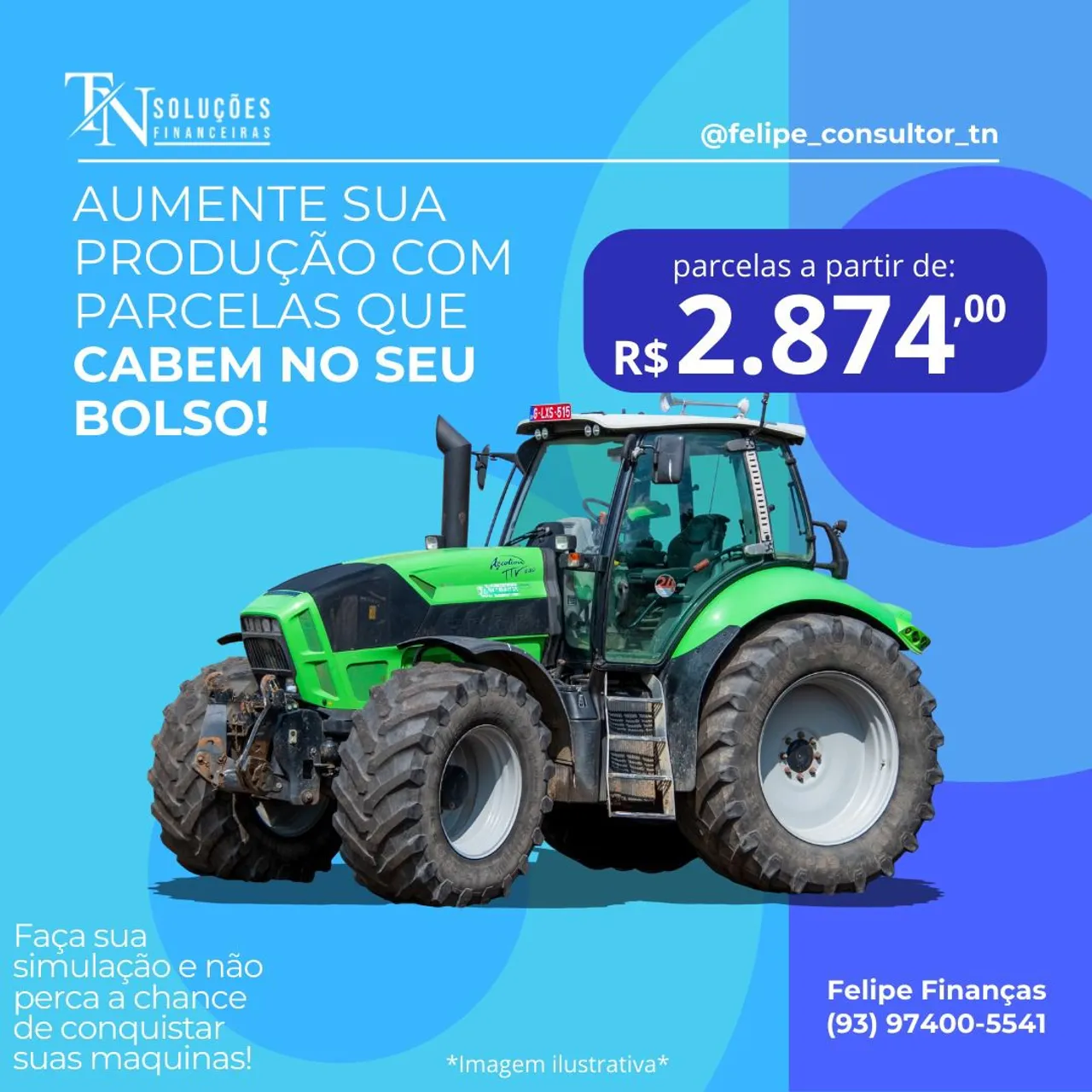 Adquira já suas maquinas agropecuária de forma totalmente parcelada!!!?