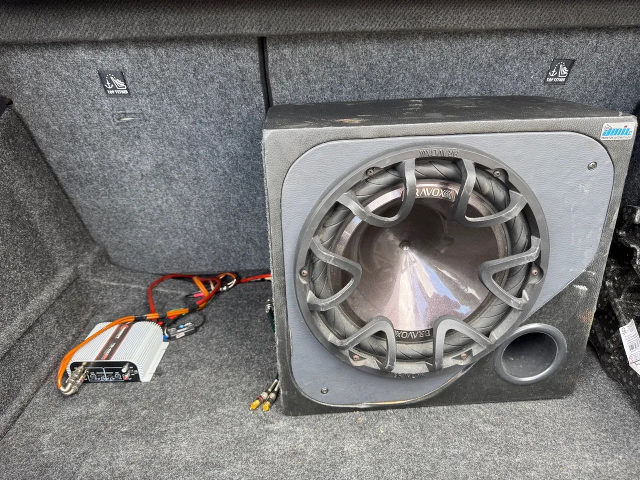 Caixa de Som Automotiva 12 Polegadas BRAVOX