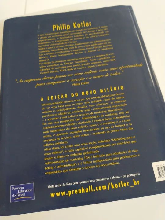 Livro Administração de Marketing - Philip Kotler - 10ª Edição - Foto 2