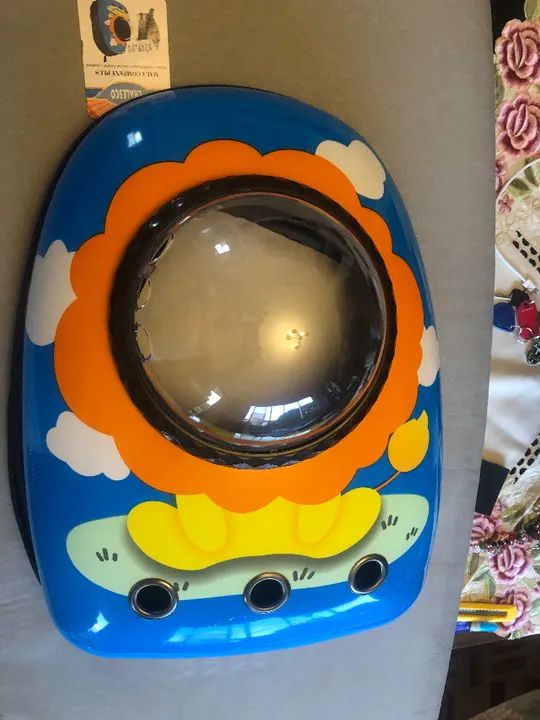 Mochilas tipo astronauta para carregar gato (nova, sem uso) - Foto 3