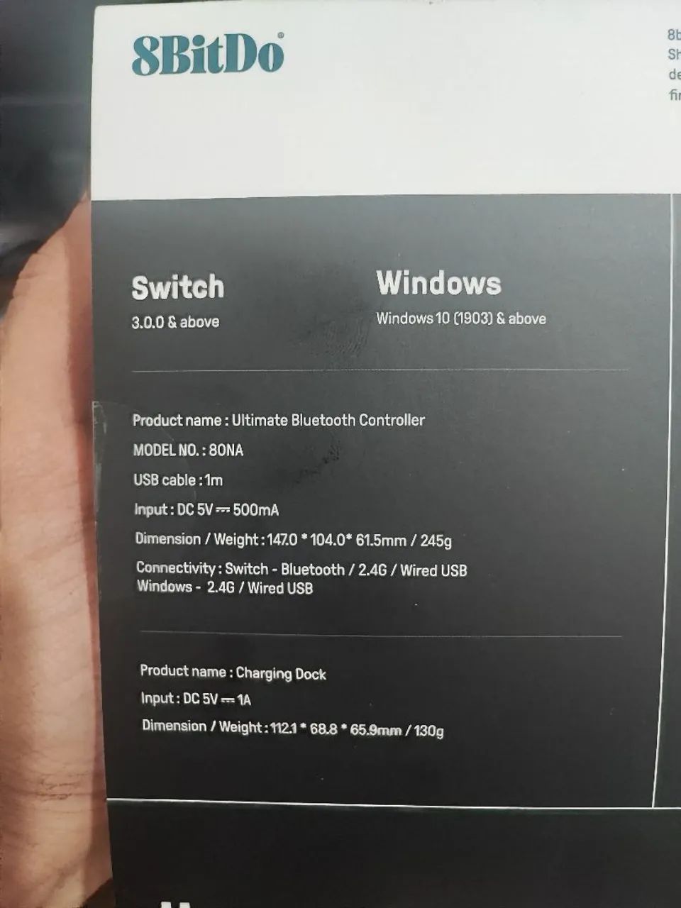 Controle Bluetooth 8BitDo - Foto 3