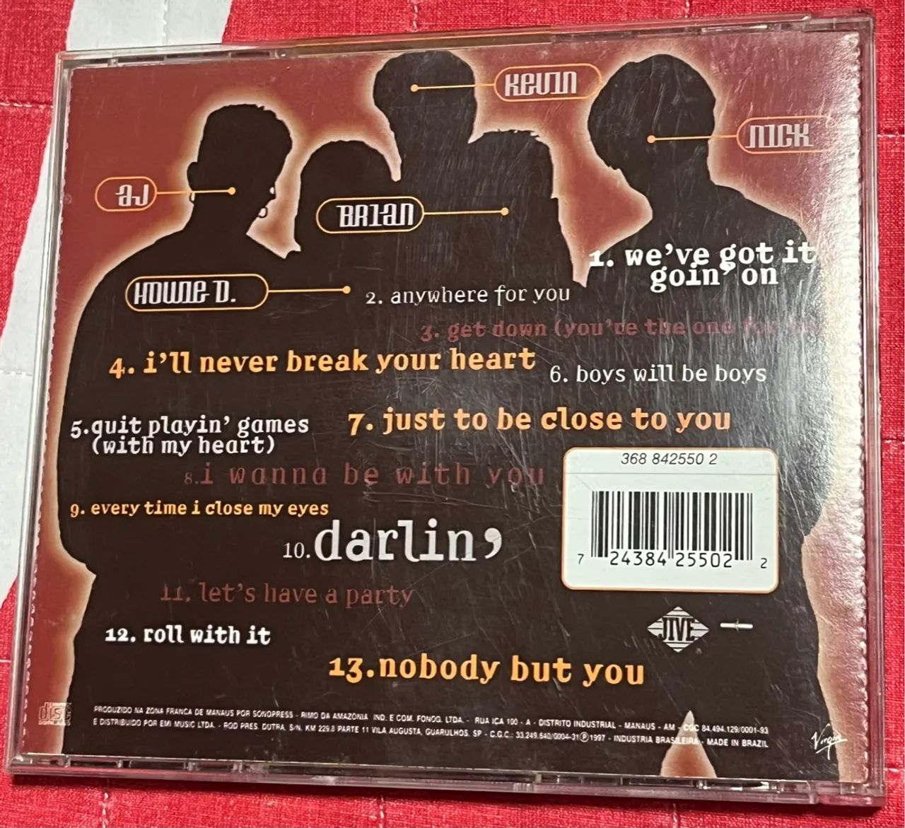CD Backstreet Boys - Backstreet Boys - Foto 3