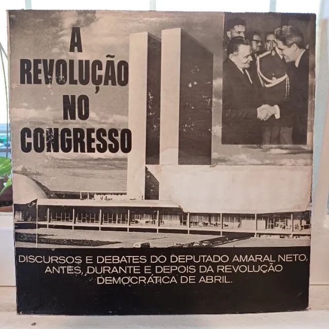 LP raro e histórico do deputado Amaral Neto