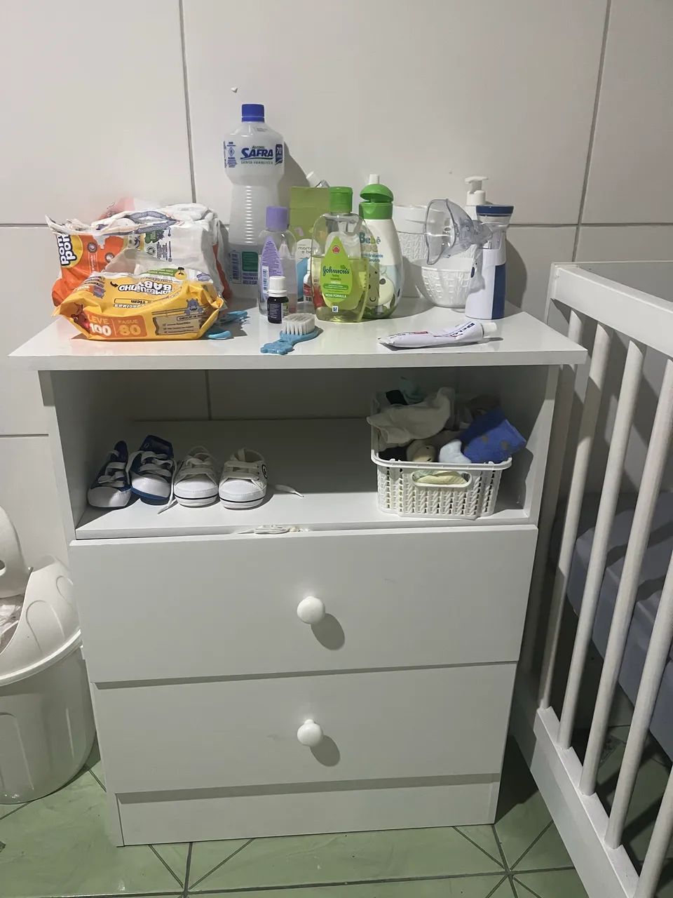 Cômoda de bebê 