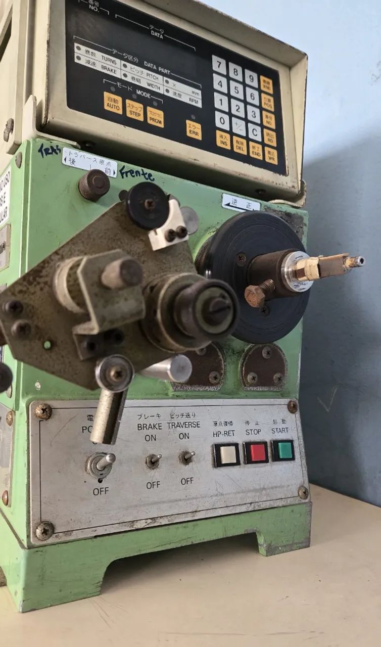 Máquina De Enrolar Bobinas Bobinadeira Nittoku Usada  - Foto 2