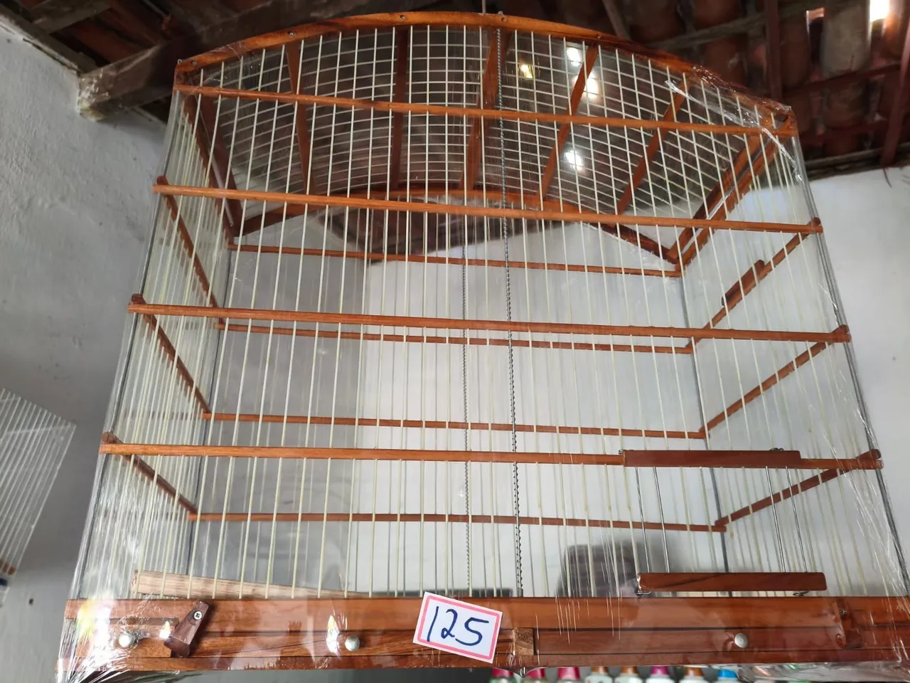 Gaiola de Madeira para Pássaros