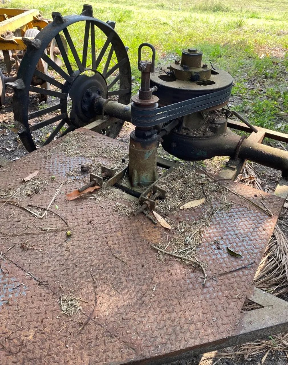 Roçadeira de arrasto, avaré (roda de ferro) - Foto 3