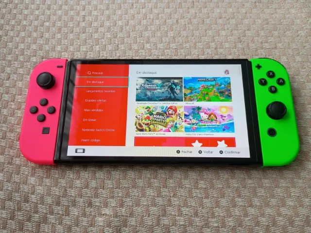 NINTENDO SWITCH OLED USADO